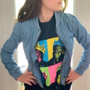 Tucker+Tate denim summer jacket😎